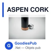 ASPEN CORK Bouteille double paroi 500 ml - Miniature 8