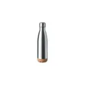 Variante argenté mat - ASPEN CORK Bouteille double paroi 500 ml