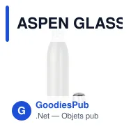 ASPEN GLASS Bouteille en verre 650ml - Miniature 12