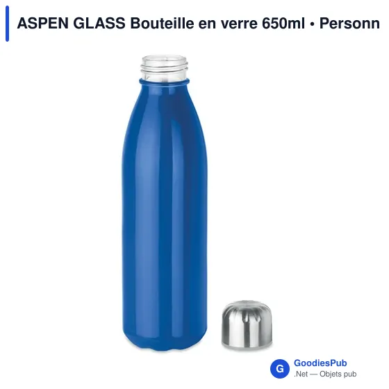 ASPEN GLASS Bouteille en verre 650ml - Image 5