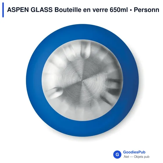 ASPEN GLASS Bouteille en verre 650ml - Image 6