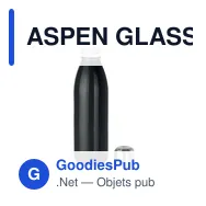 ASPEN GLASS Bouteille en verre 650ml - Miniature 9