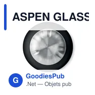 ASPEN GLASS Bouteille en verre 650ml - Miniature 10