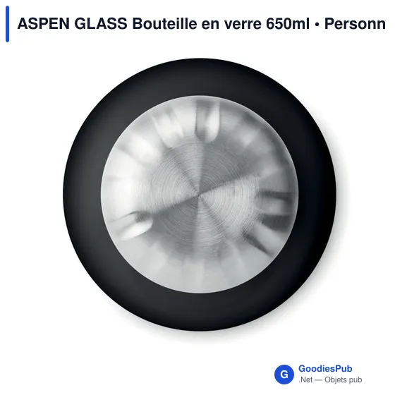 ASPEN GLASS Bouteille en verre 650ml - Image 10