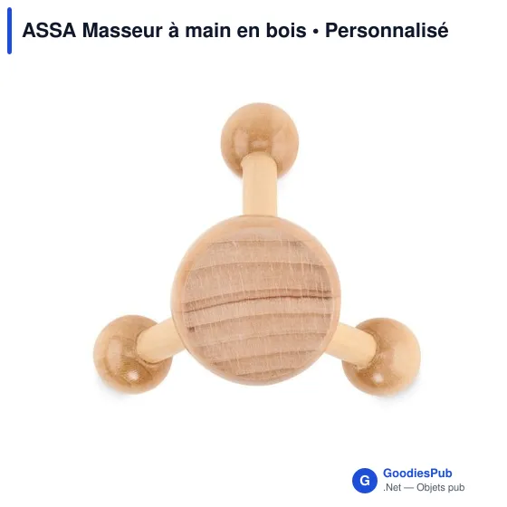 ASSA Masseur à main en bois - Image 2