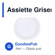 Assiette Grisen - Miniature 3