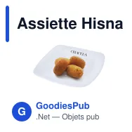 Assiette Hisnak - Miniature 3