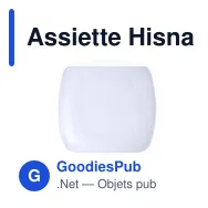 Assiette Hisnak - Miniature 4