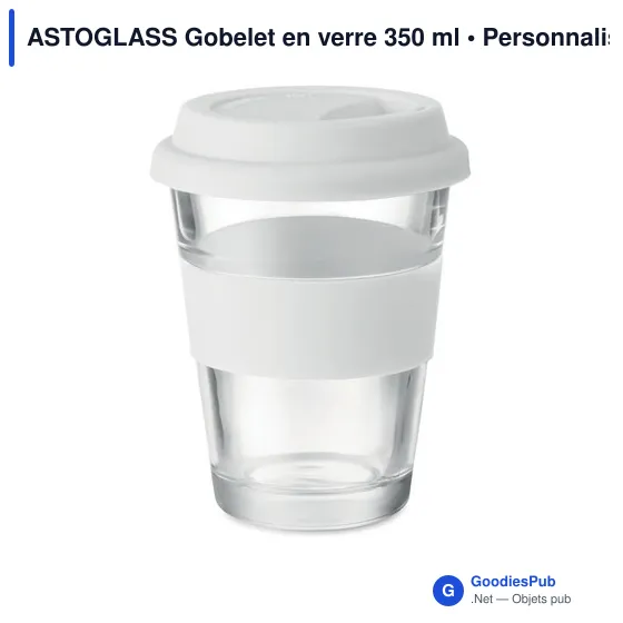 ASTOGLASS Gobelet en verre 350 ml - Image 1