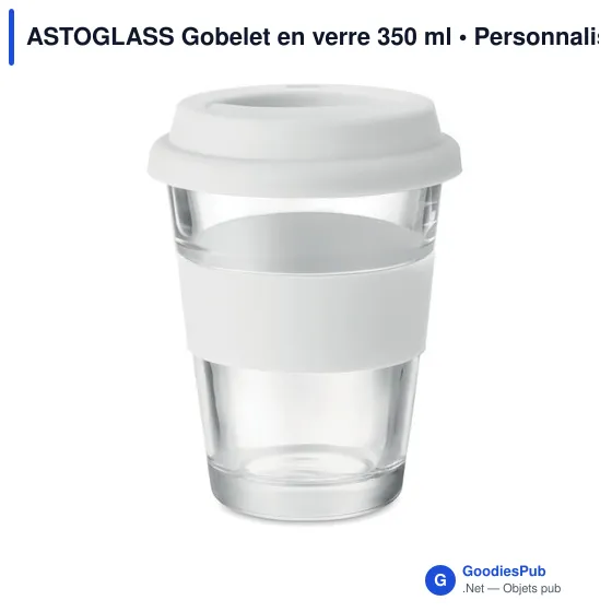 ASTOGLASS Gobelet en verre 350 ml - Image 2