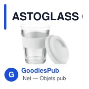 ASTOGLASS Gobelet en verre 350 ml - Miniature 3