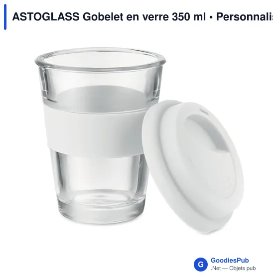 ASTOGLASS Gobelet en verre 350 ml - Image 3