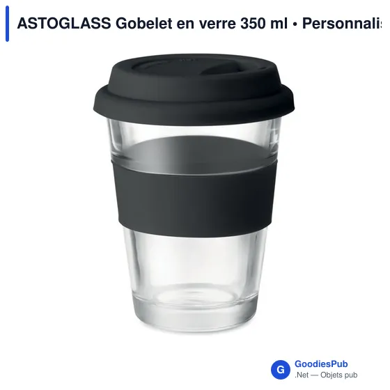 ASTOGLASS Gobelet en verre 350 ml - Image 5
