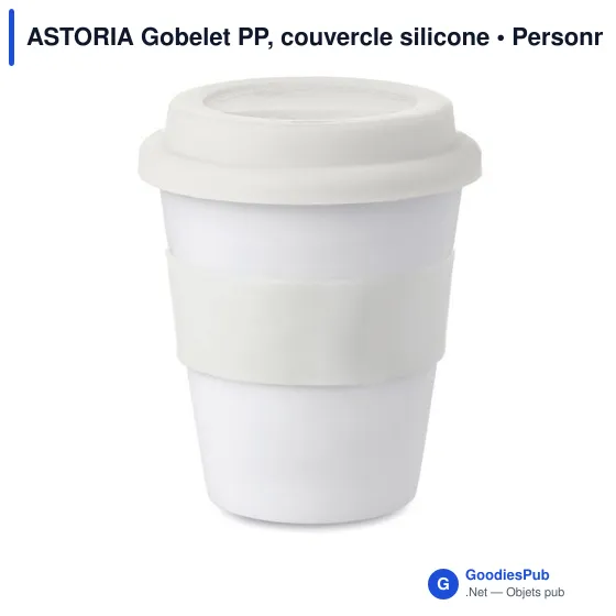 ASTORIA Gobelet PP, couvercle silicone - Image 11