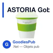 ASTORIA Gobelet PP, couvercle silicone - Miniature 3