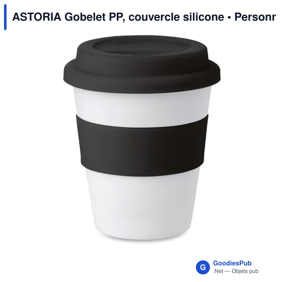 ASTORIA Gobelet PP, couvercle silicone - Image 6