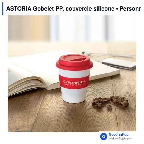 ASTORIA Gobelet PP, couvercle silicone - Image 8
