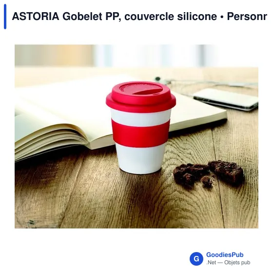 ASTORIA Gobelet PP, couvercle silicone - Image 9