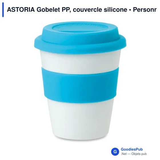 ASTORIA Gobelet PP, couvercle silicone - Image 10