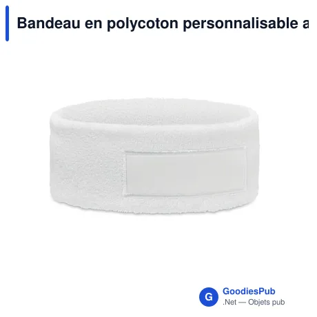 Bandeau en polycoton personnalisable avec logo - ATAMA
