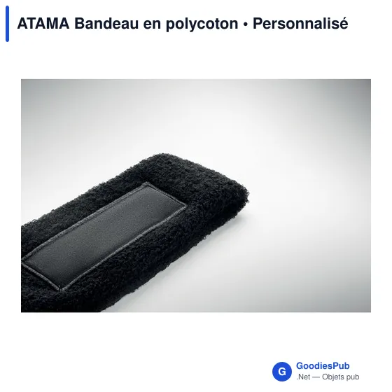 Bandeau en polycoton personnalisable avec logo - ATAMA - Image 10