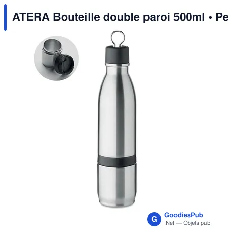 ATERA Bouteille double paroi 500ml