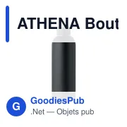 ATHENA Bouteille en acier inox recyclé - Miniature 1