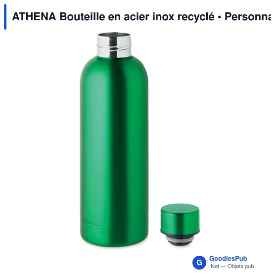 ATHENA Bouteille en acier inox recyclé - Image 11