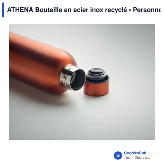 ATHENA Bouteille en acier inox recyclé - Image 8