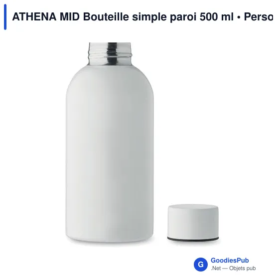 ATHENA MID Bouteille simple paroi 500 ml - Image 2