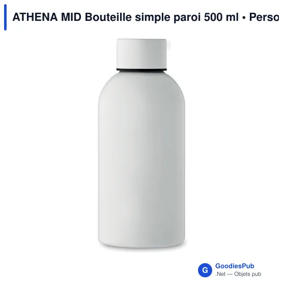 ATHENA MID Bouteille simple paroi 500 ml - Image 3