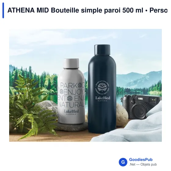 ATHENA MID Bouteille simple paroi 500 ml - Image 4