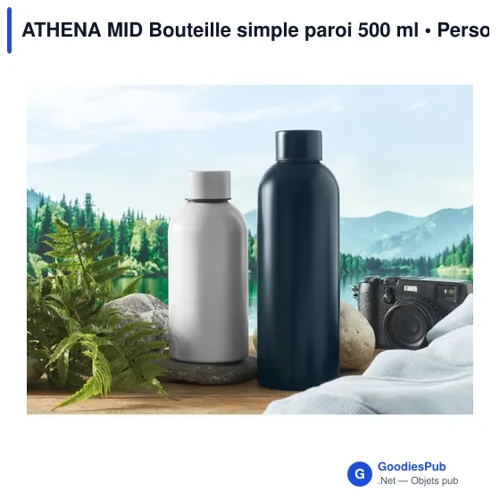 ATHENA MID Bouteille simple paroi 500 ml - Image 5