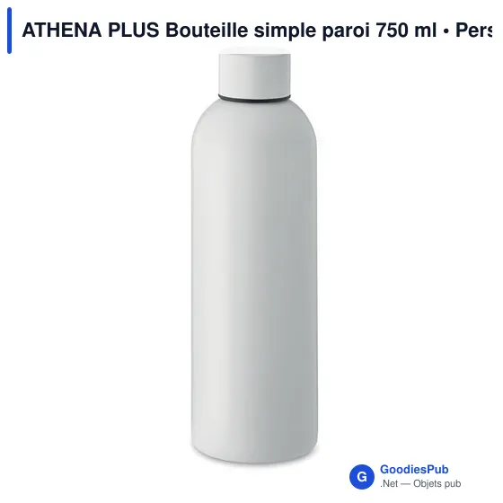 Bouteille personnalisable ATHENA PLUS 750 ml avec logo - Image 1