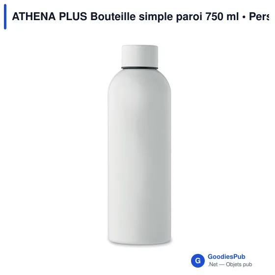Bouteille personnalisable ATHENA PLUS 750 ml avec logo - Image 3