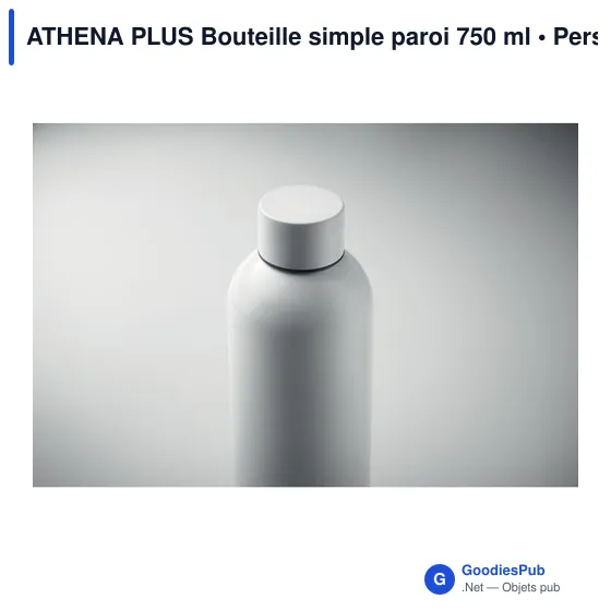 Bouteille personnalisable ATHENA PLUS 750 ml avec logo - Image 4