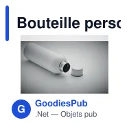 Bouteille personnalisable ATHENA PLUS 750 ml avec logo - Miniature 5