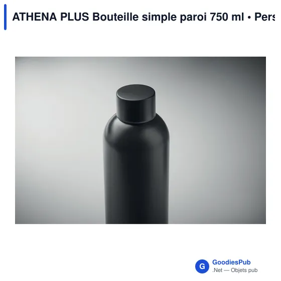 Bouteille personnalisable ATHENA PLUS 750 ml avec logo - Image 9