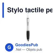 Stylo tactile personnalisable Athos Colour Touch avec logo - Miniature 2