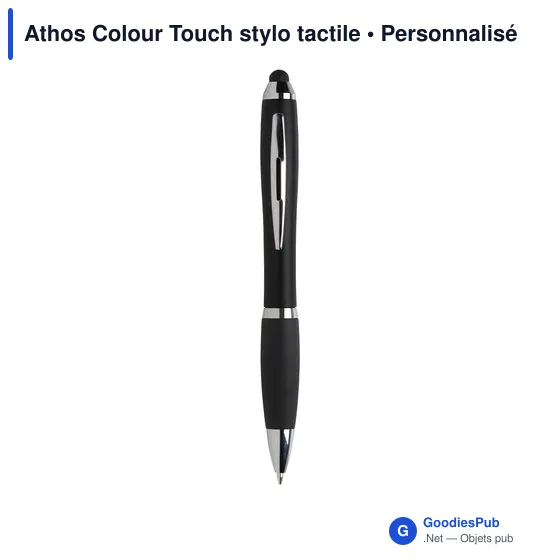 Stylo tactile personnalisable Athos Colour Touch avec logo - Image 12