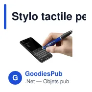 Stylo tactile personnalisable Athos Colour Touch avec logo - Miniature 5