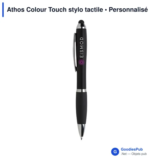 Stylo tactile personnalisable Athos Colour Touch avec logo - Image 10