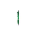 Variante vert - Stylo bille personnalisable Athos GRS en PET recyclé avec logo