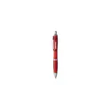 Variante rouge - Stylo bille personnalisable Athos GRS en PET recyclé avec logo