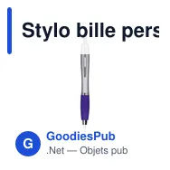 Stylo bille personnalisable Athos Silver avec logo - Miniature 11