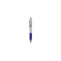 Variante mauve - Stylo bille personnalisable Athos Silver avec logo