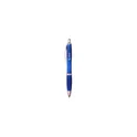 Variante bleu - Stylo bille personnalisable en ABS recyclé avec logo - Athos Solid GRS
