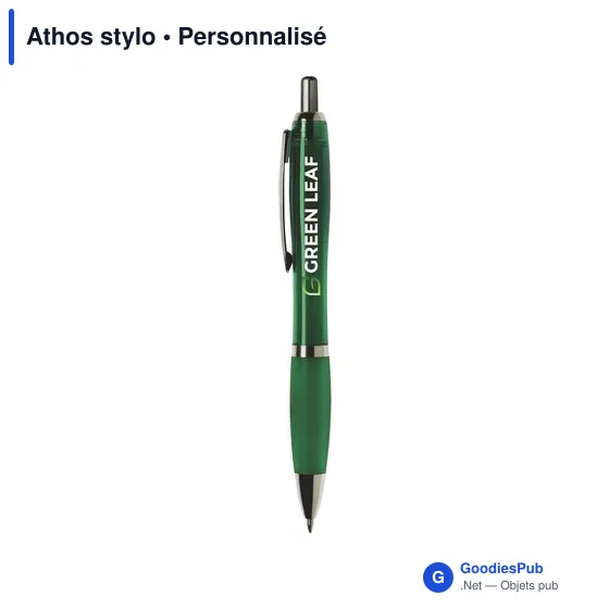 Stylo bille personnalisable Athos avec logo - Image 3