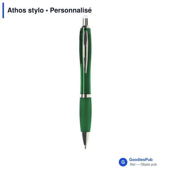 Stylo bille personnalisable Athos avec logo - Image 4