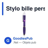 Stylo bille personnalisable Athos avec logo - Miniature 7